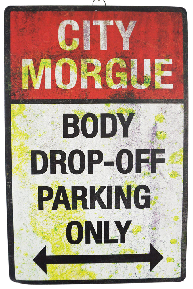 Body Drop-Off Sign