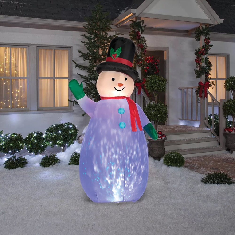 Snowman Projection Inflatable