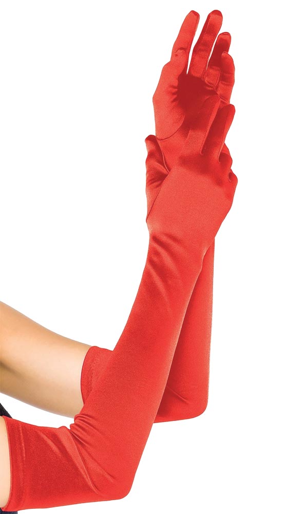 Gloves Satin Long