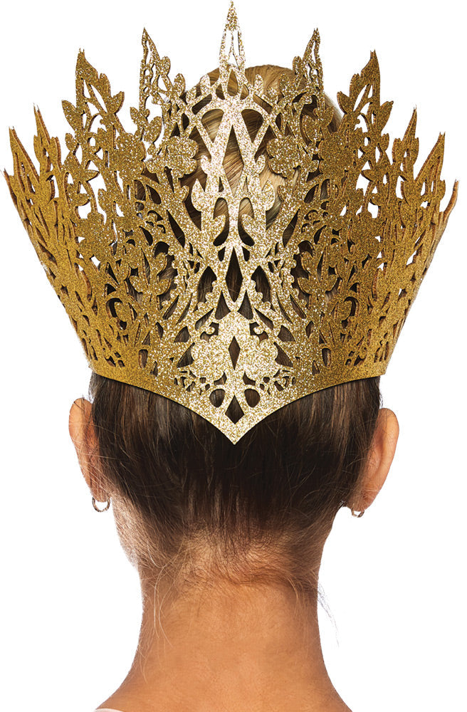 UAA2844GD Crown Glitter Gold