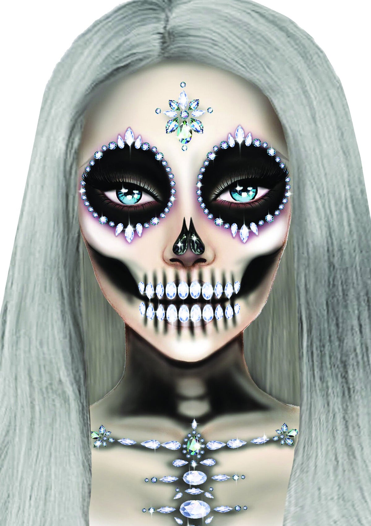 Skeleton Face Jewel