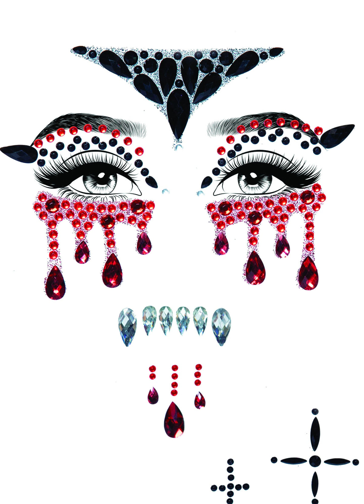 Vampire Face Jewel