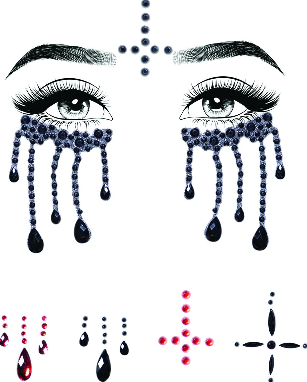 Possessed Face Jewels