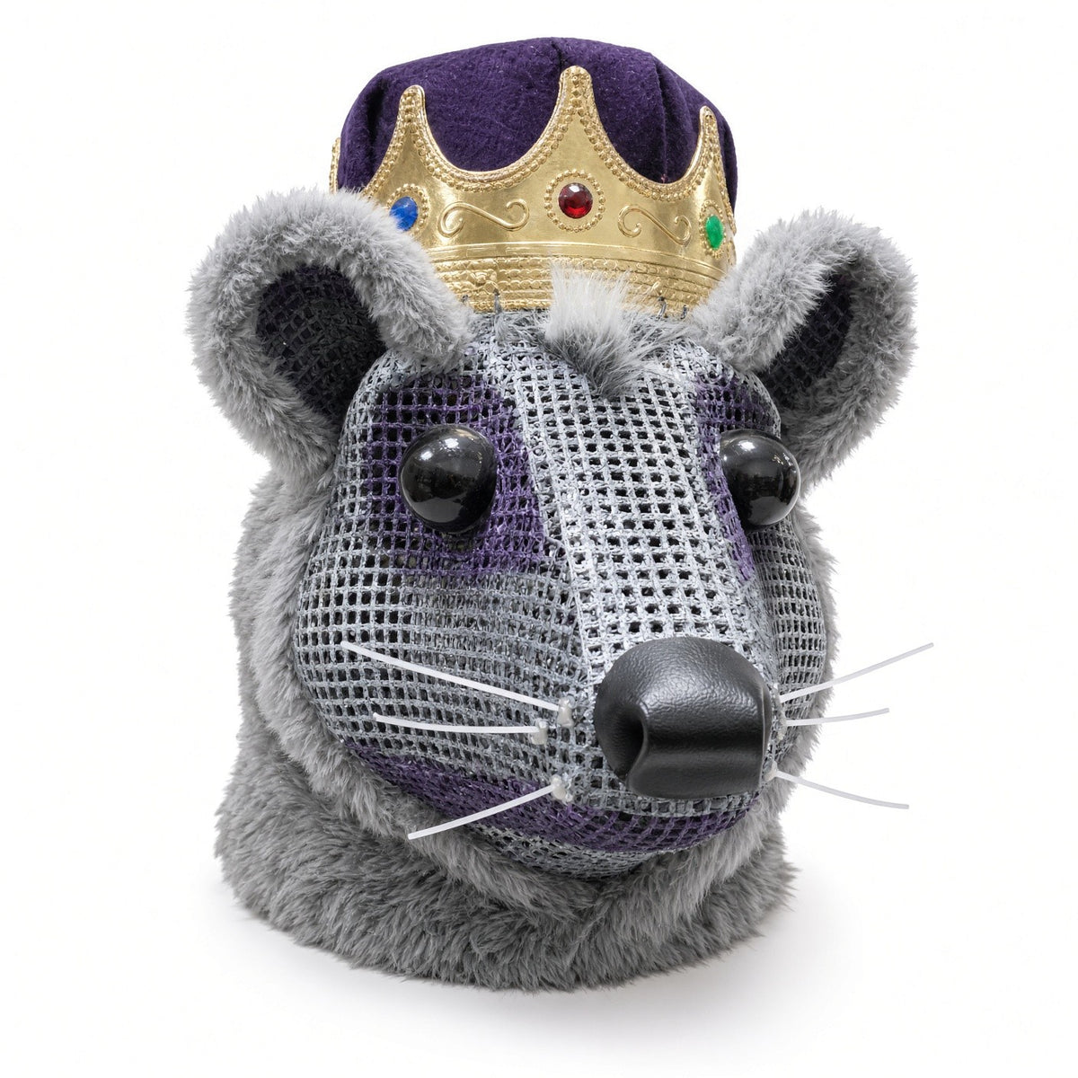 Veraform Mouse King character head, handmade by Morris Costume in Charlotte
