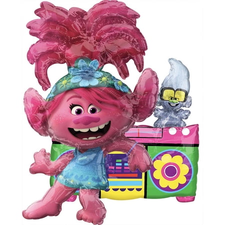 23" Trolls Air-Filled Sitter Balloon
