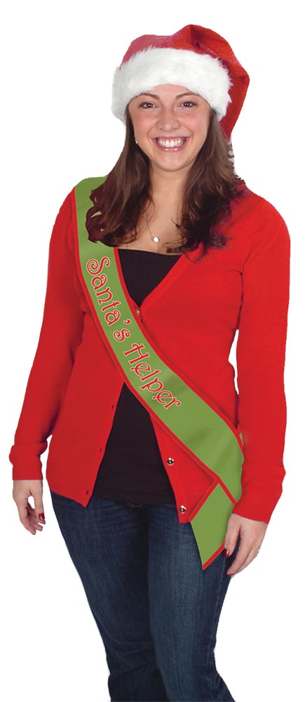 Santa's Helper Sash