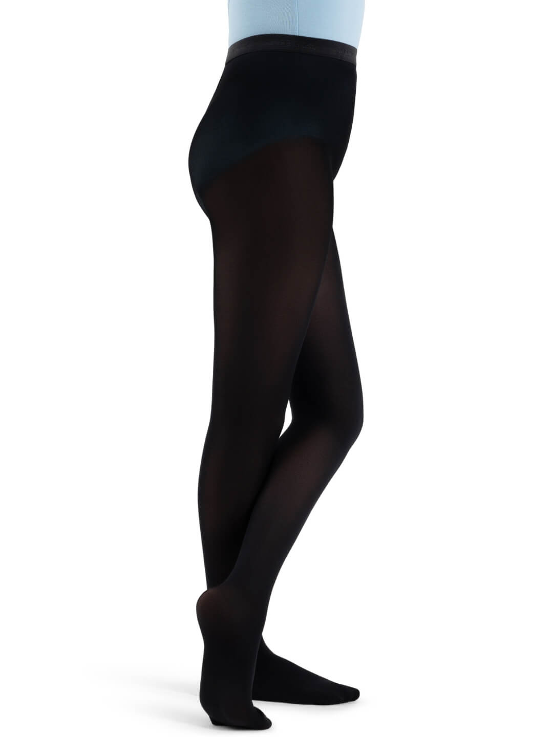 Footed Tight - Black