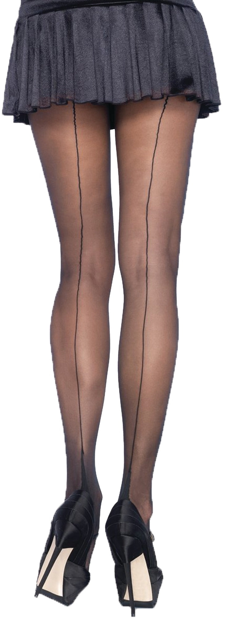 Sheer Backseam Pantyhose