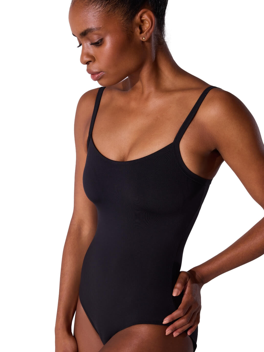 Camisole Leotard - Black
