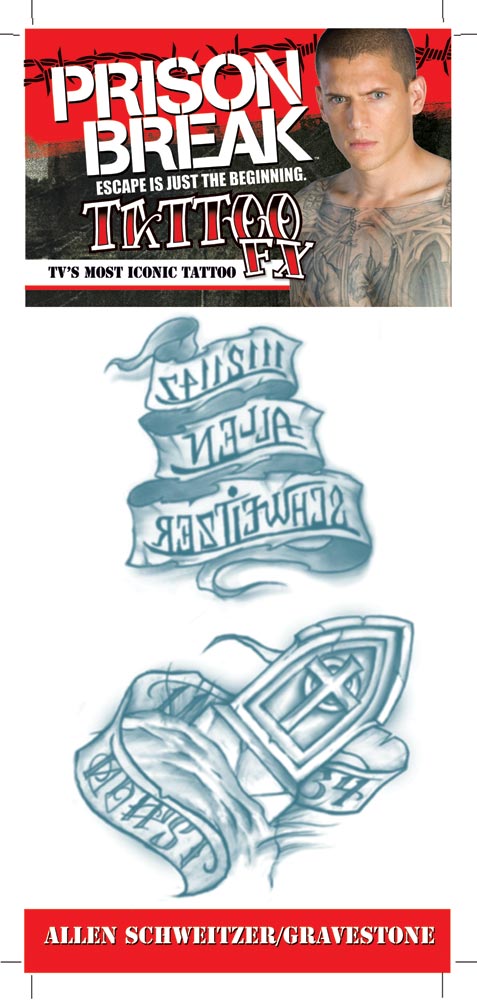 Prison Break Schweitzer Tattoo