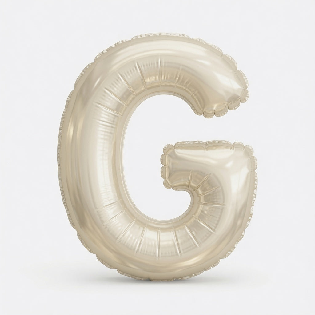 Wht/Gld Letter G