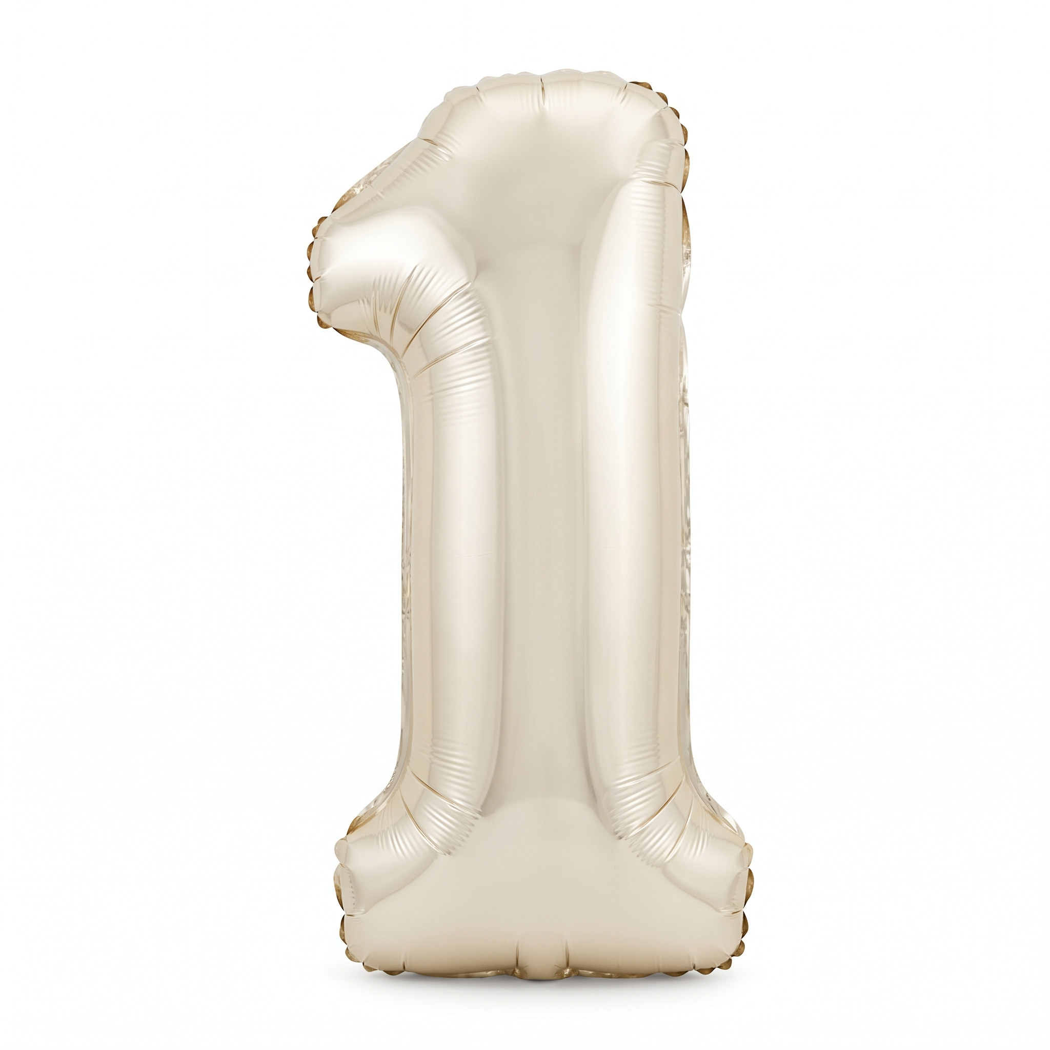 WHT/GLD A/F BLLN NUM 1