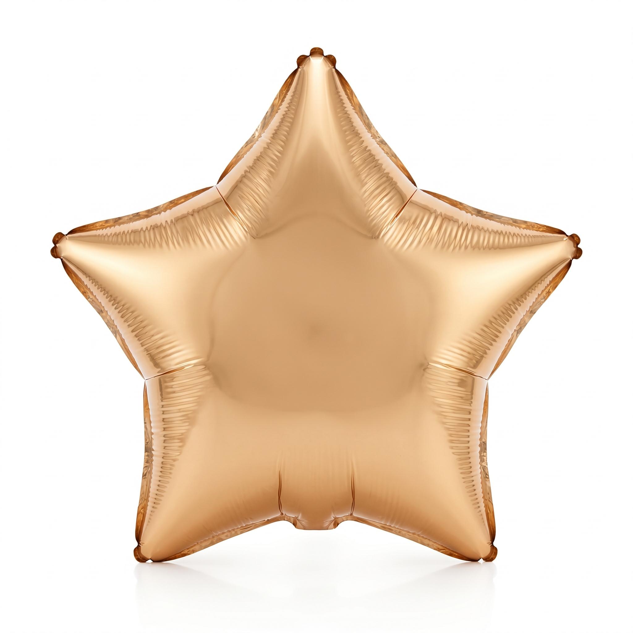 59" Star Cluster AirLoonz® Balloon – Black & Gold Self-Standing Party Decor (No Helium Needed)