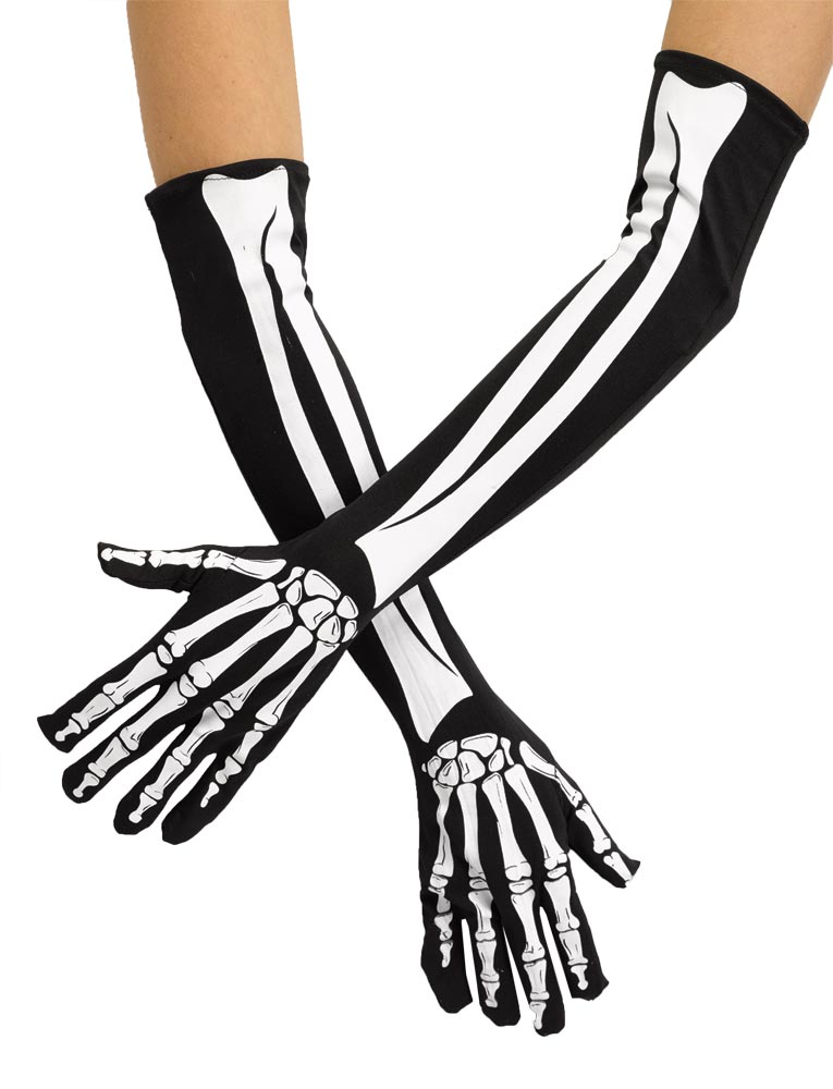 Fun World Skeleton Gloves FW90297