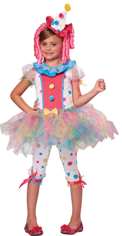 Kaleidoscope Klown Girls Costume - Medium