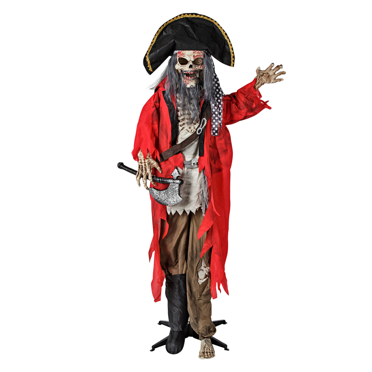 6 ft Animated Pirate