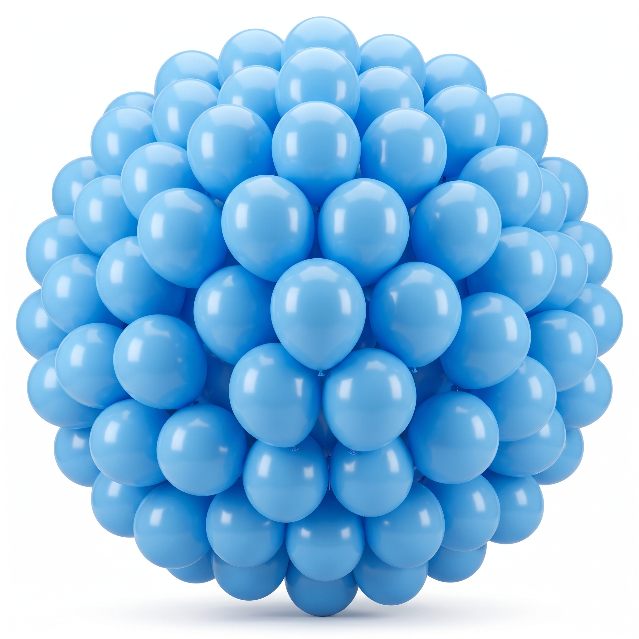 100 12" Latex POWDER BLUE