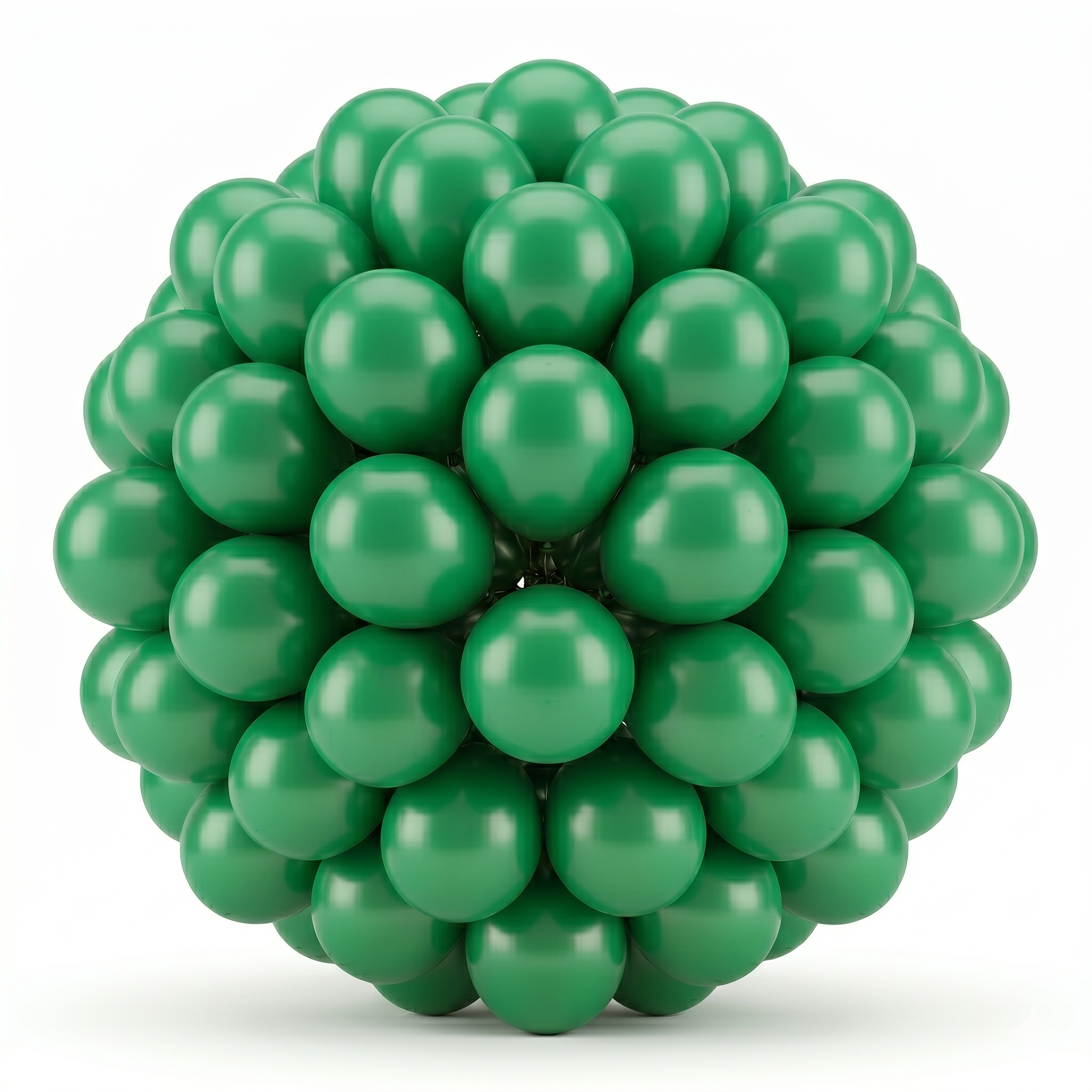 100 12" Latex Green-1
