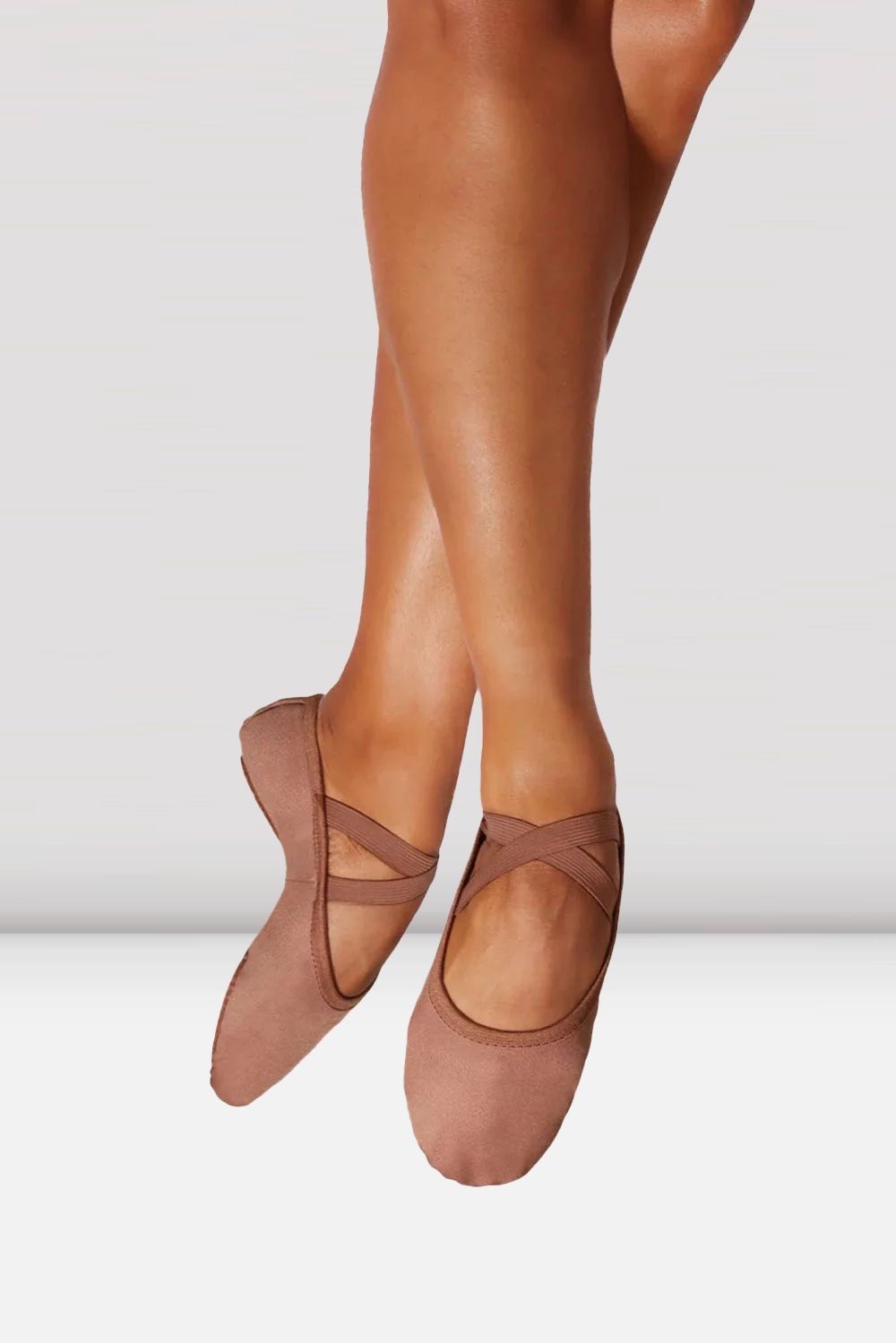 Performa Canvas Ballet Shoe - Coffee