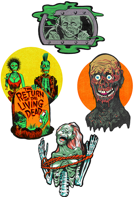 Trick or Treat Studios MCEM100 Return of the Living Dead Wall Decor Collection - Series 1