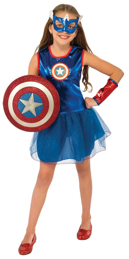 Rubie's Capt Amer Tutu Dress RU620034LG
