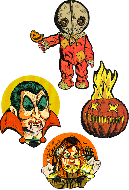 Trick or Treat Studios MCLE100 Trick r Treat Wall Decor Collection - Series 1