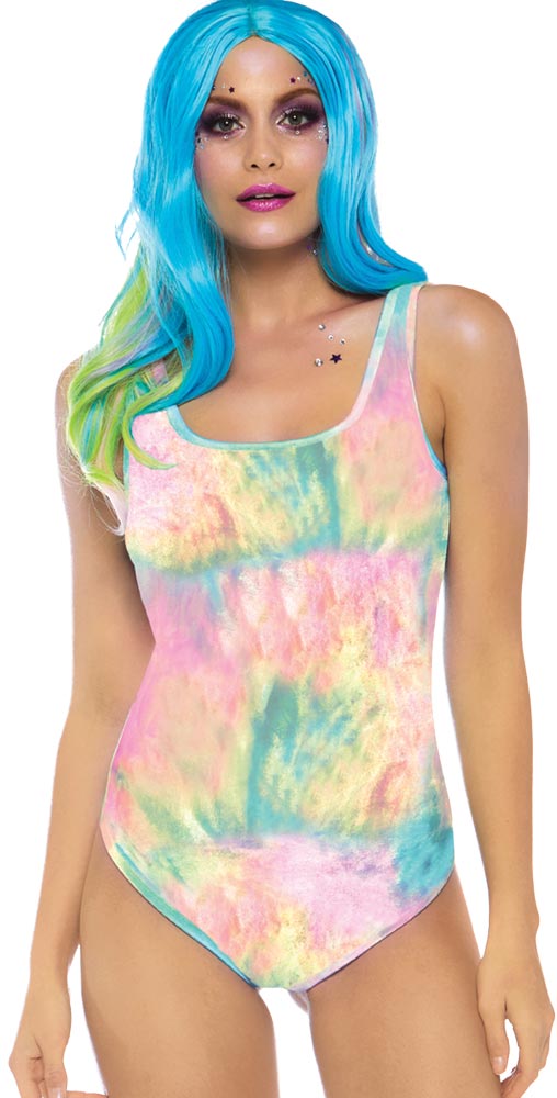 Leg Avenue Tie Dye Pastel Bod UA3771LG